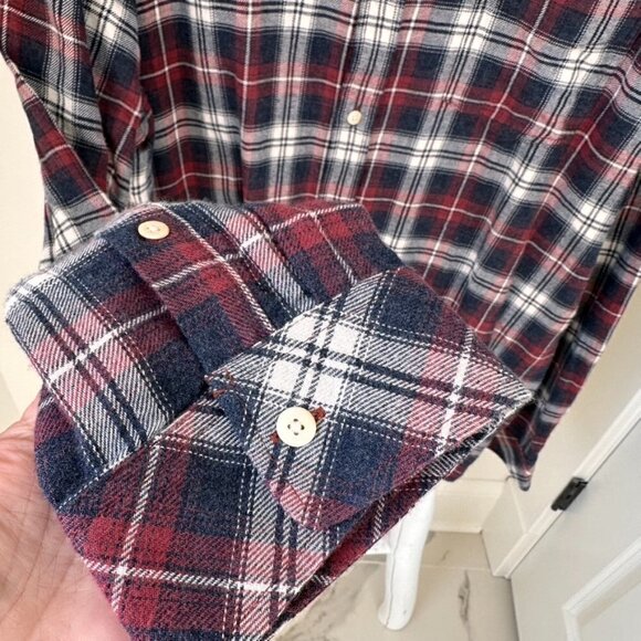 Rails Men's Lennox Plaid Button-Up Lightweight Flannel Shirt SZ XXL - Picture 7 of 11